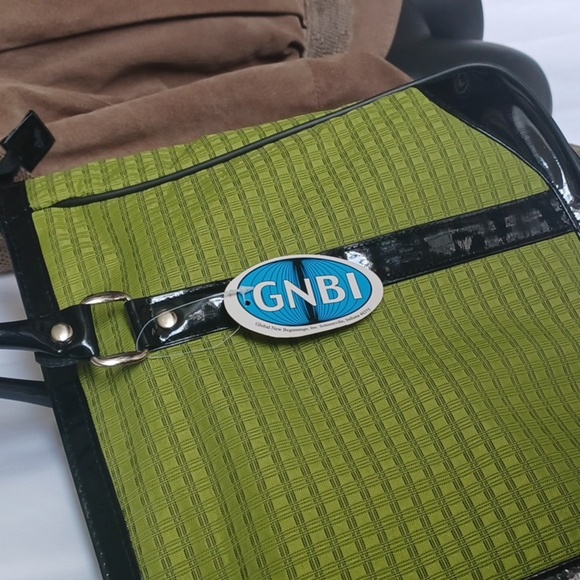 GNDI shoulder computer bag w coushioned interior global new beginnings Indiana - Picture 2 of 6